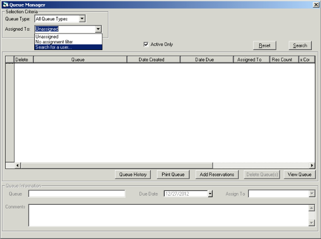 screenshot of Radixx Galaxy